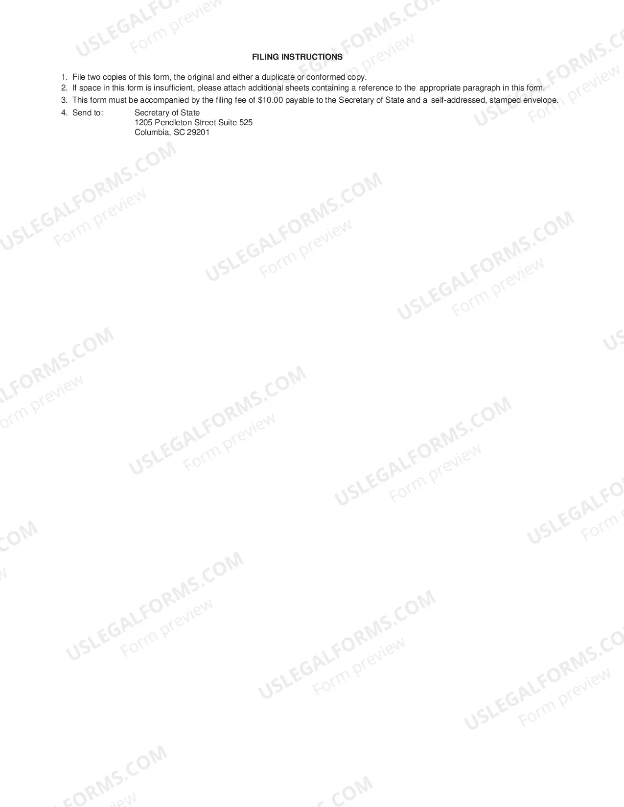 Preview Articles of Conversion - Corporation To Nonprofit Corporation