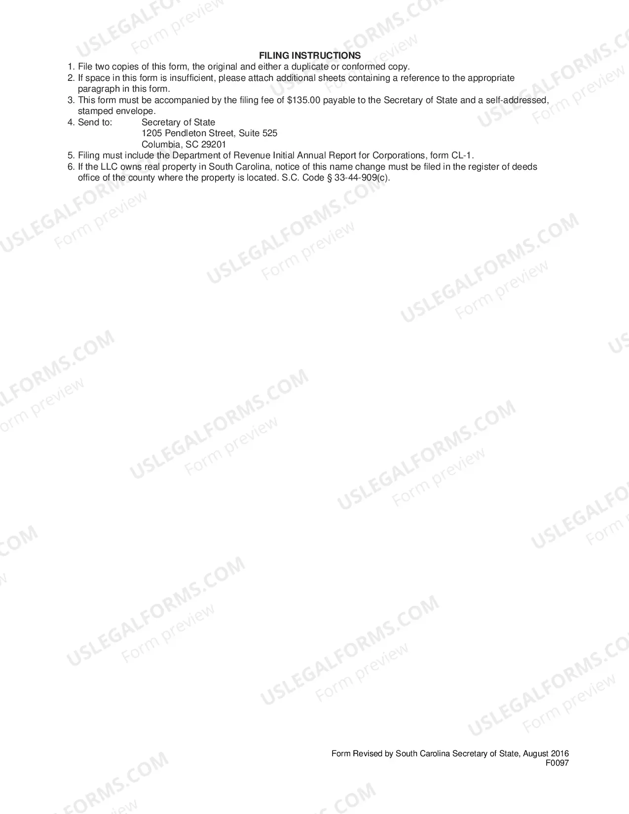 Preview Articles of Conversion - LLC To Corporation