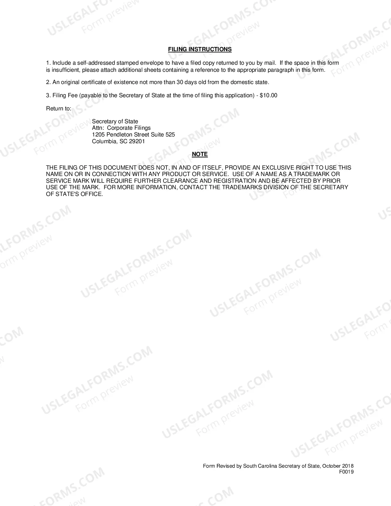 Preview Application For Registration of A Limited Liablity Partnership