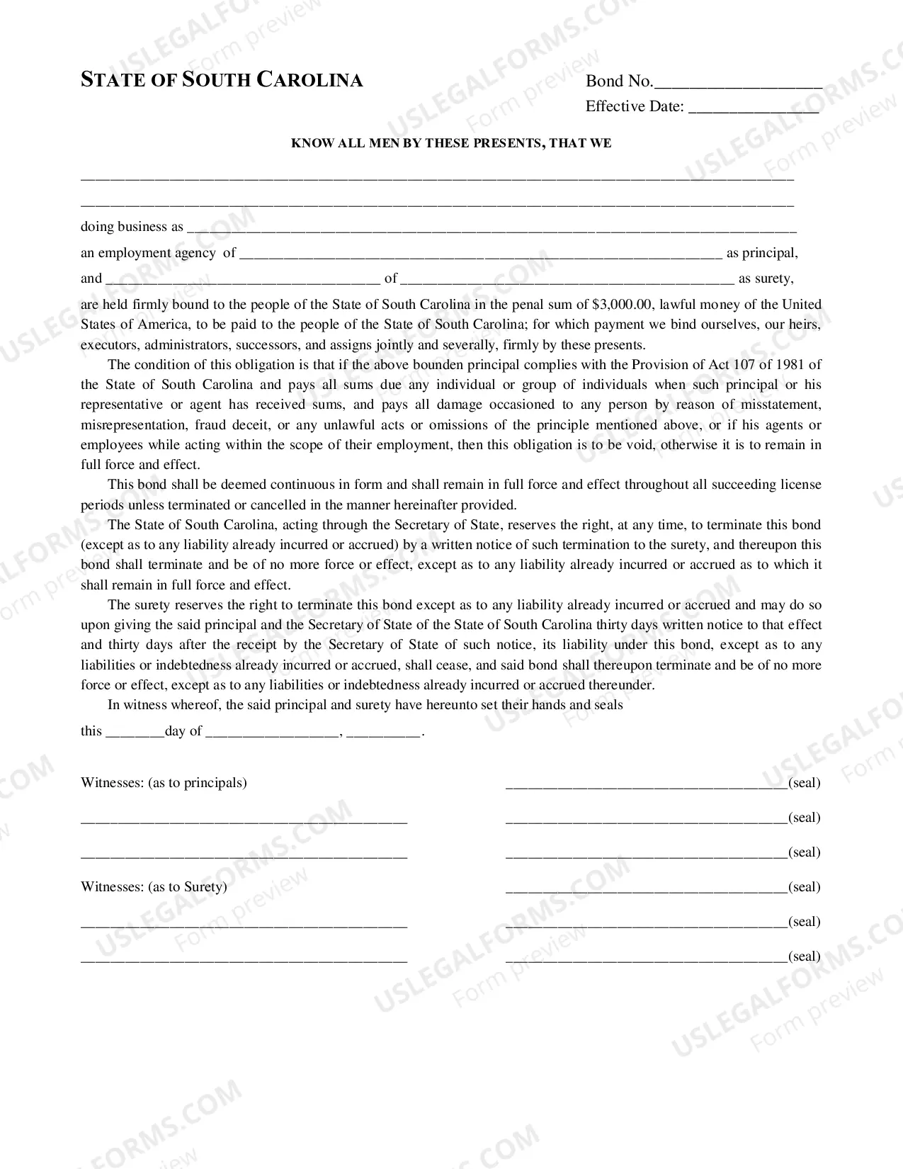 Preview Application For License To Operate An Employment Agency