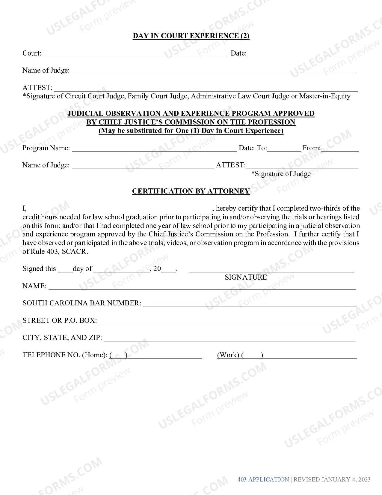 Preview Certificate-Rule 403