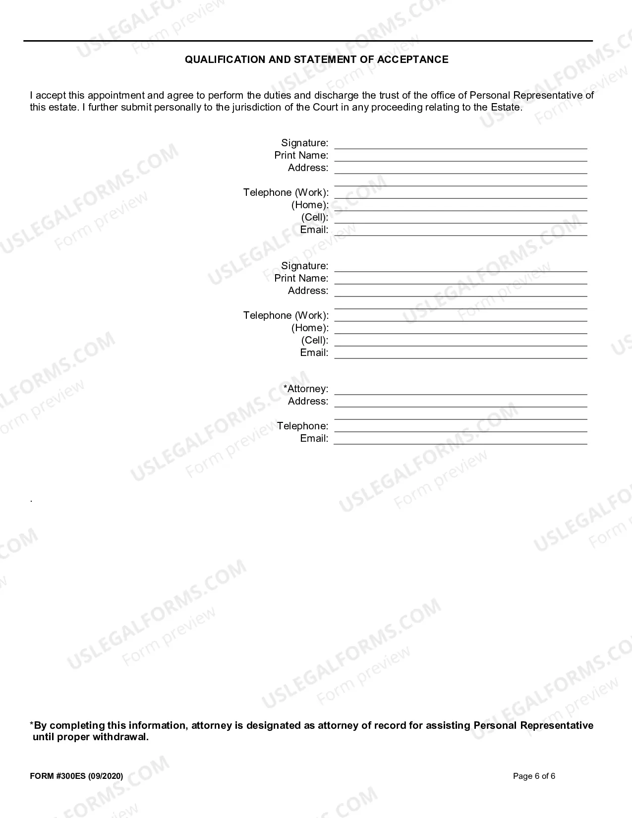 Preview Application (Informal) / Petition (Formal) for Probate of Will or Appointment (Mandatory)