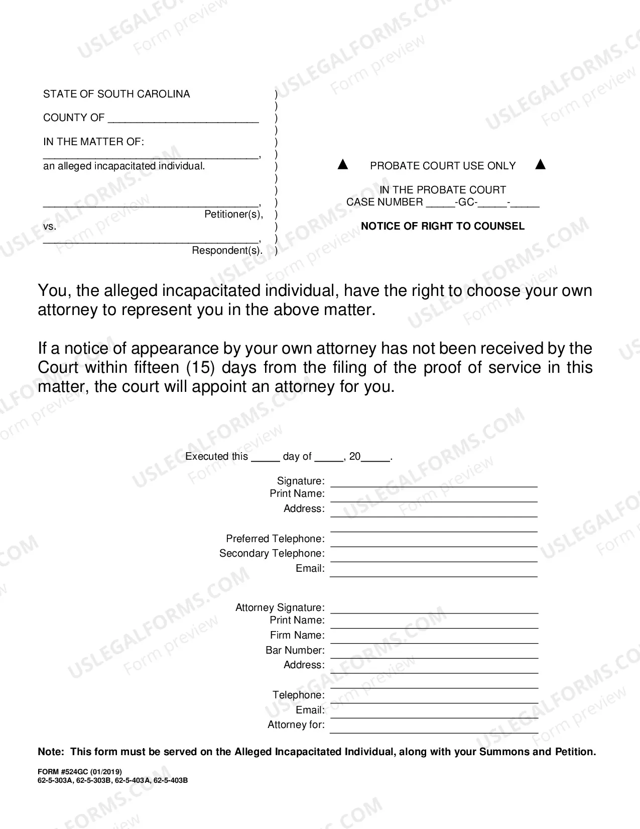 Preview Petition for Protective Order and/or Appointment of Conservator (Mandatory)