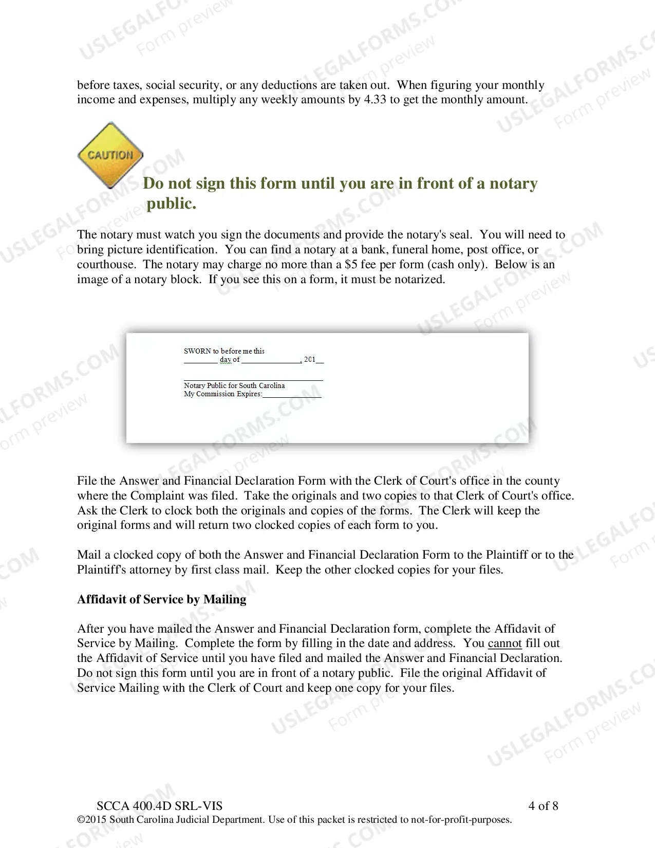 Preview SRL-Visitation Defendant Instructions