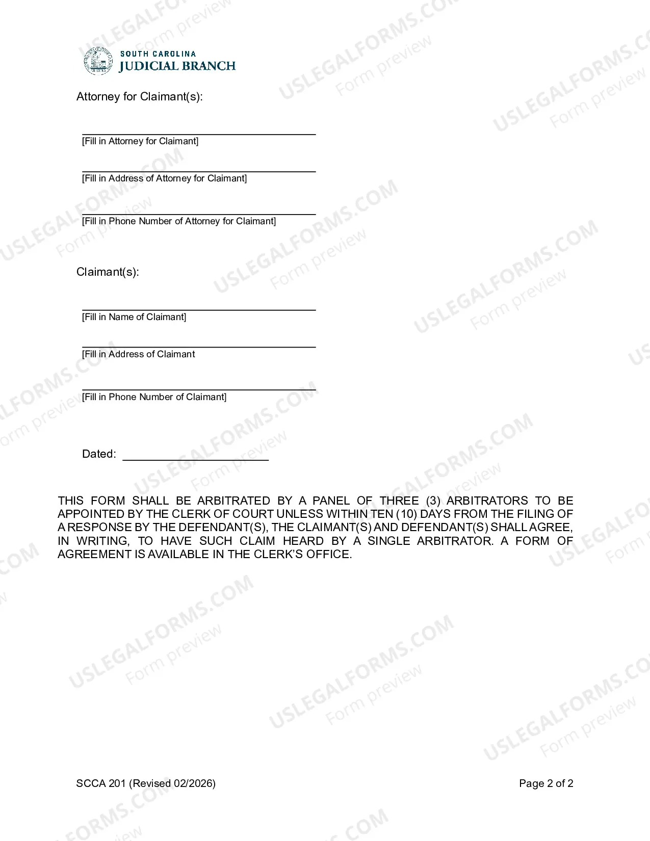 Preview Claim for Property Damage