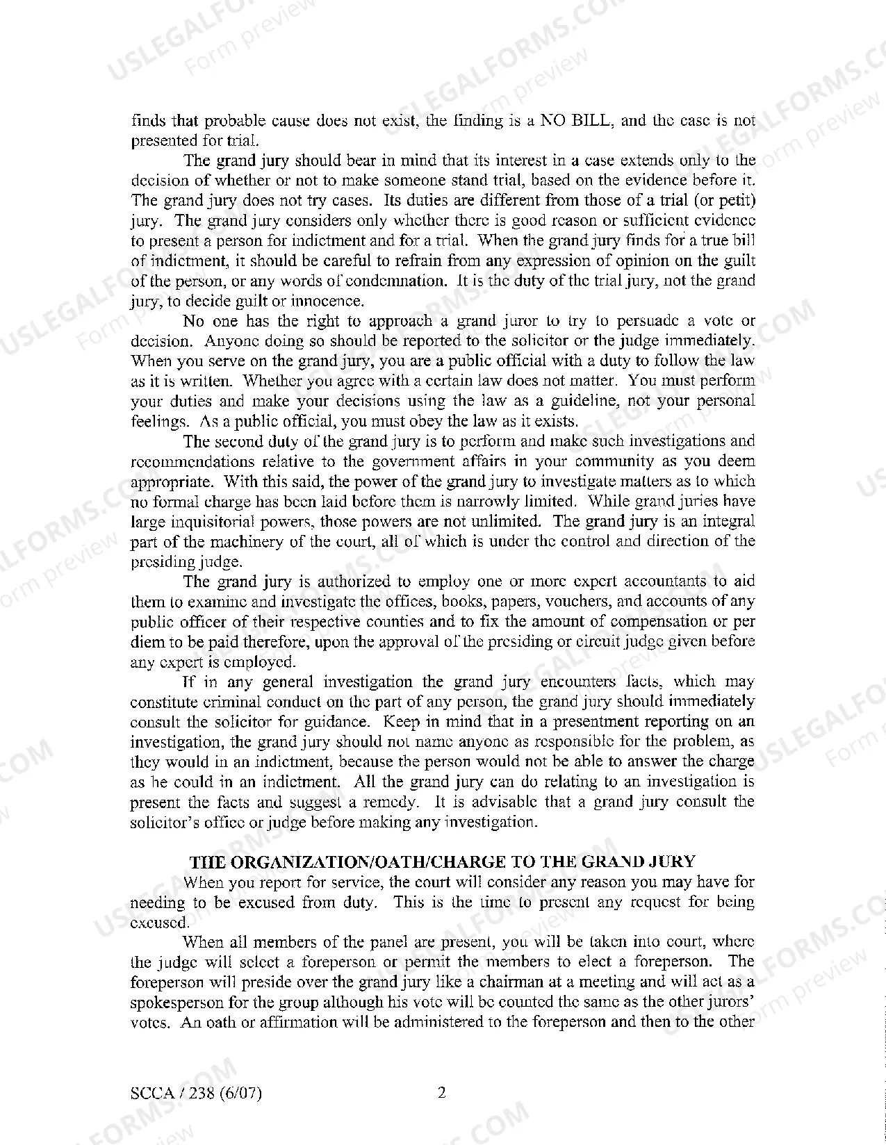 Preview Grand Juror Information Pamphlet