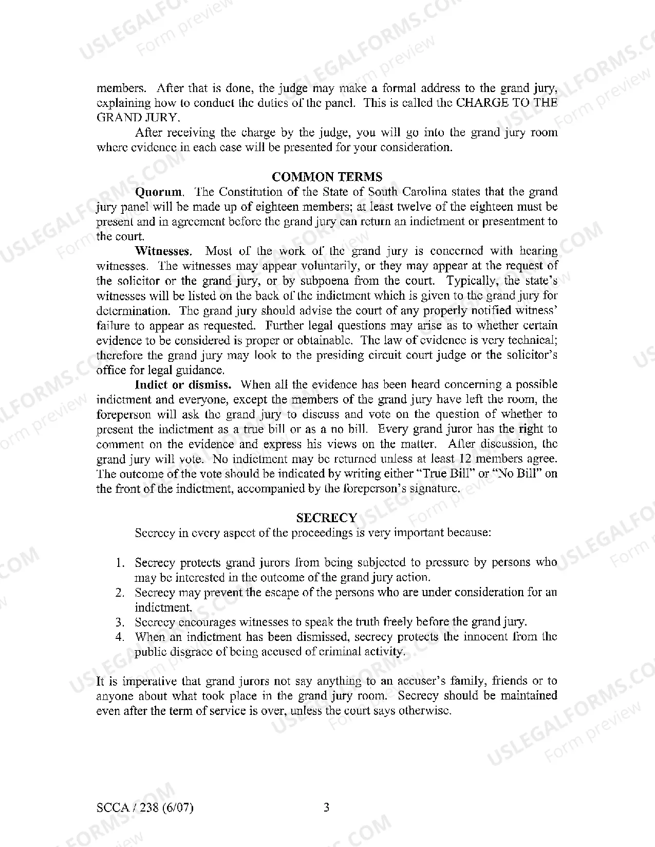 Preview Grand Juror Information Pamphlet