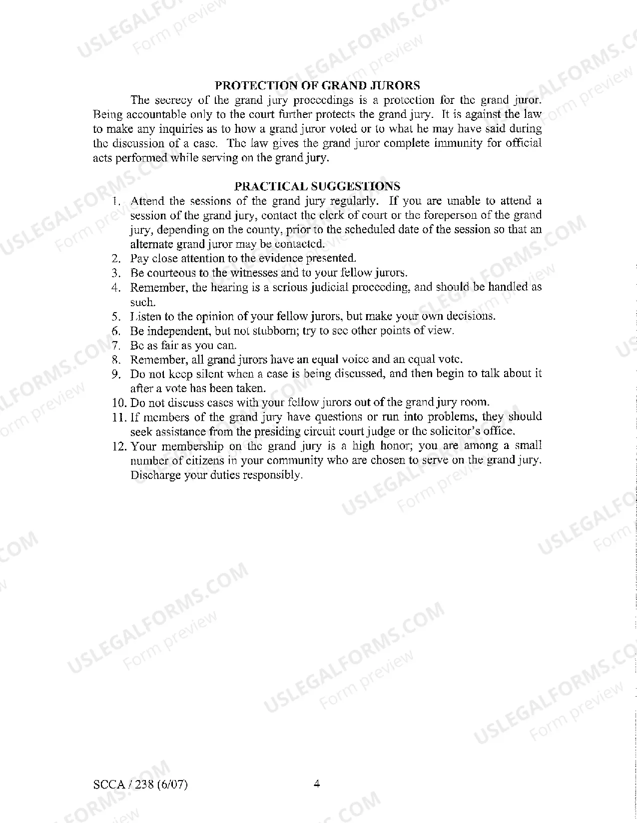 Preview Grand Juror Information Pamphlet