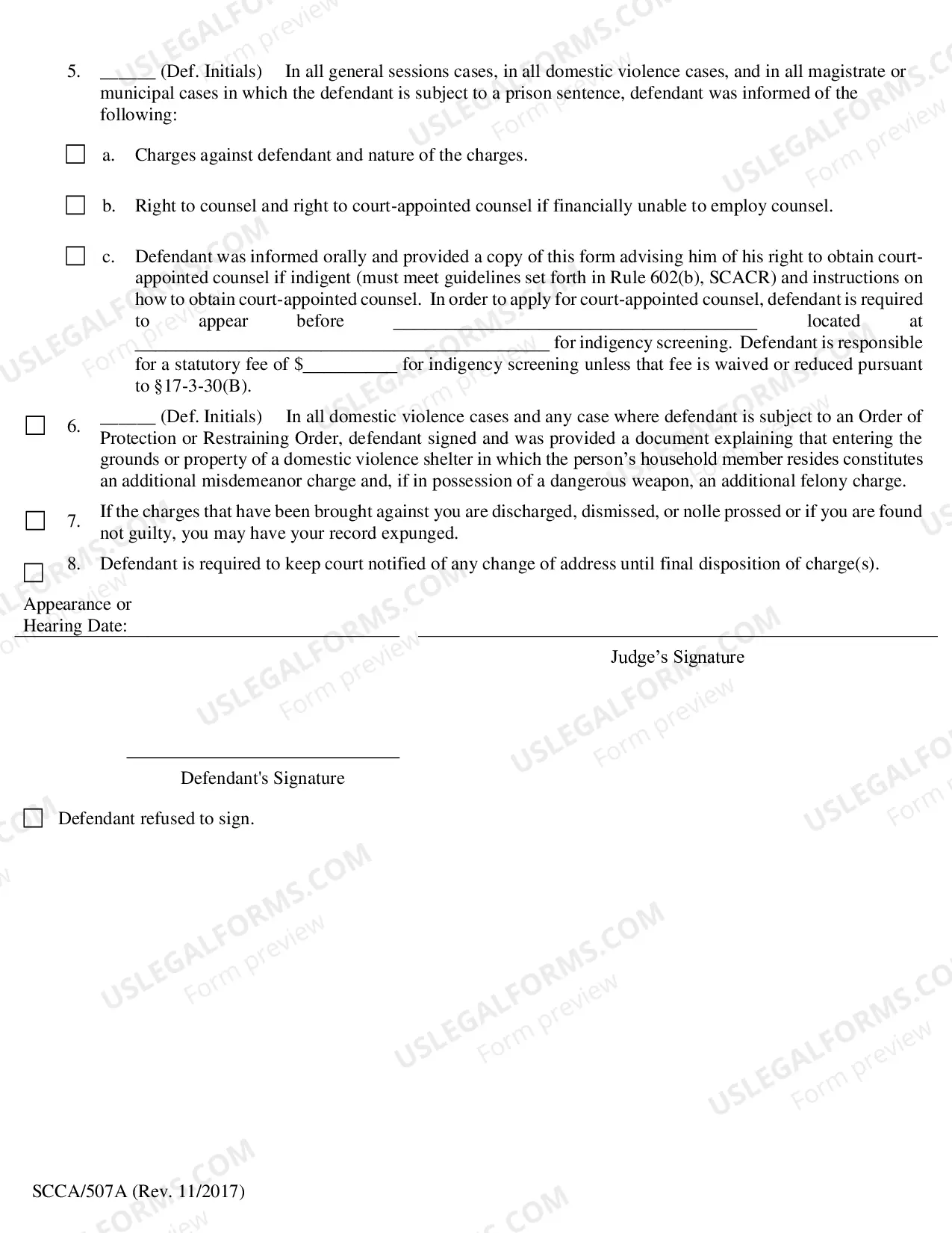 Preview Checklist for Magistrates and Municipal Judges