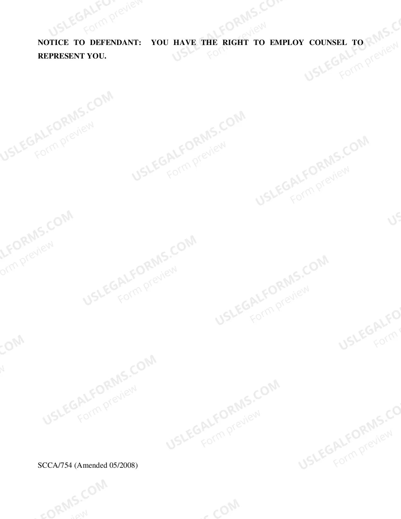 Preview Notice and Motion to Extend Restraining Order (Harassment and Stalking)