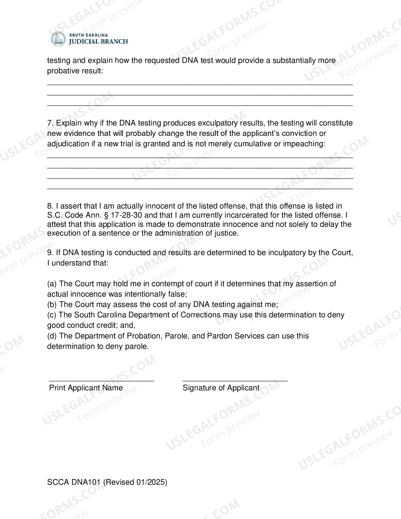 Preview Application for Forensic DNA Testing