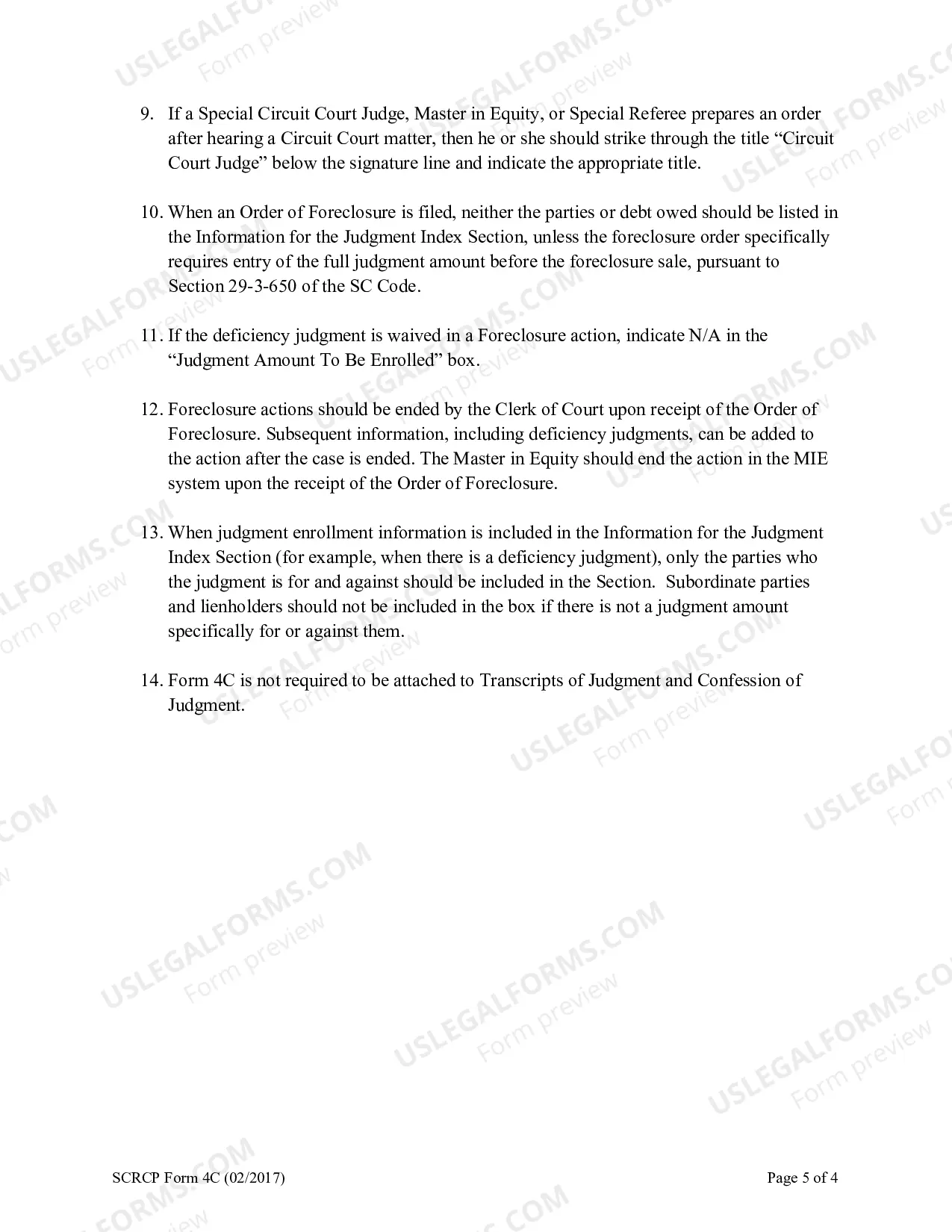 Preview Judgment In A Civil Case
