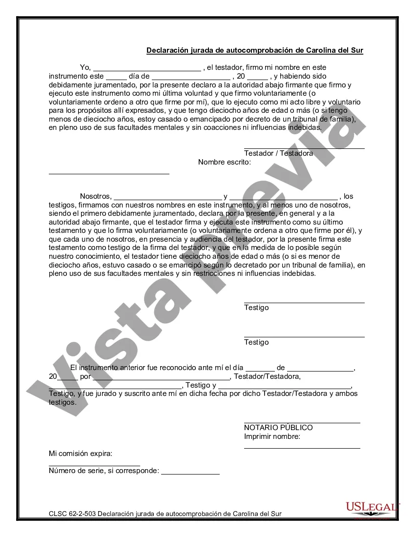 Preview Último testamento legal y formulario de testamento con todos los bienes en fideicomiso llamado testamento invertido