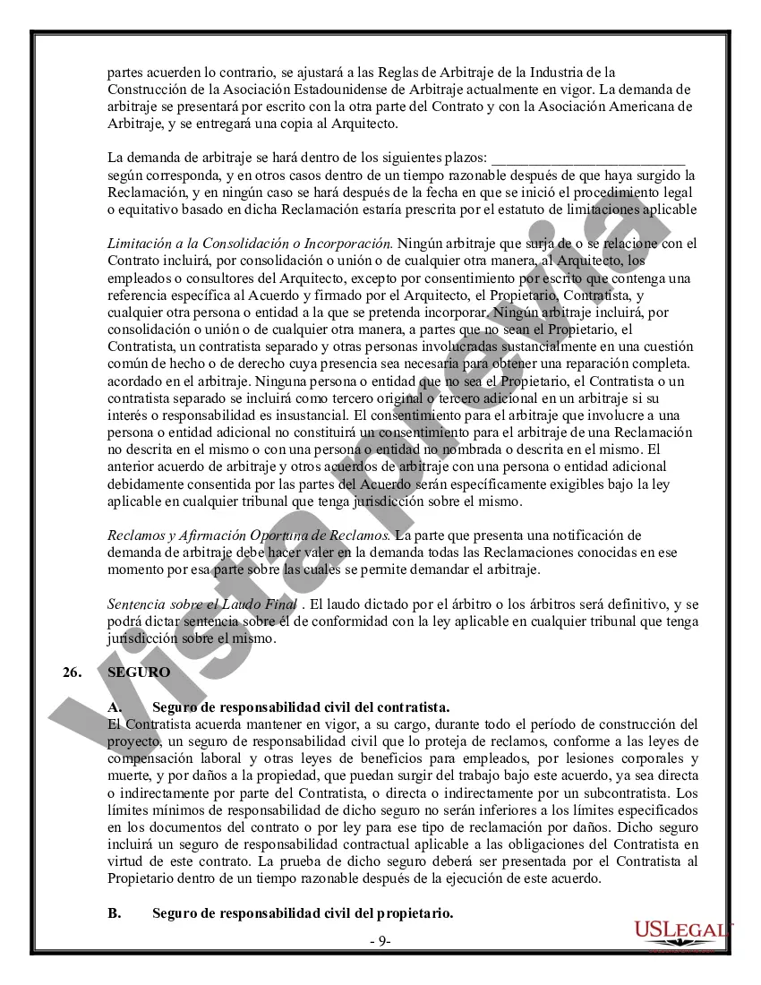 Preview Contrato Comercial para Contratista