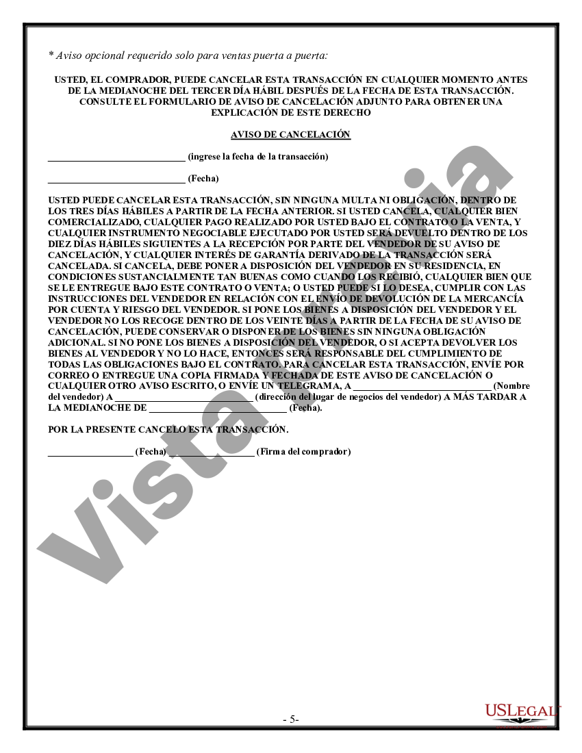 Sioux Falls South Dakota Contrato De Refrigeración Para Contratista 