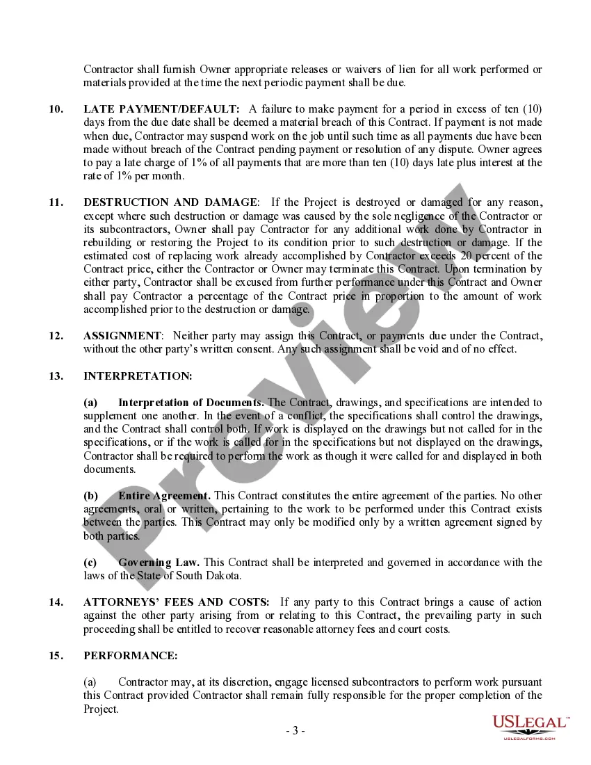 Preview Flooring Contract for Contractor