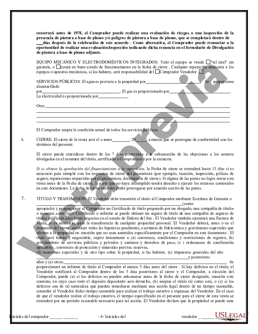 Preview Contrato de Compraventa de Bienes Inmuebles sin Corredor para Acuerdo de Venta de Casa Residencial