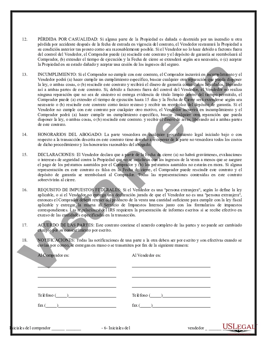 Preview Contrato de Compraventa de Bienes Inmuebles sin Corredor para Acuerdo de Venta de Casa Residencial