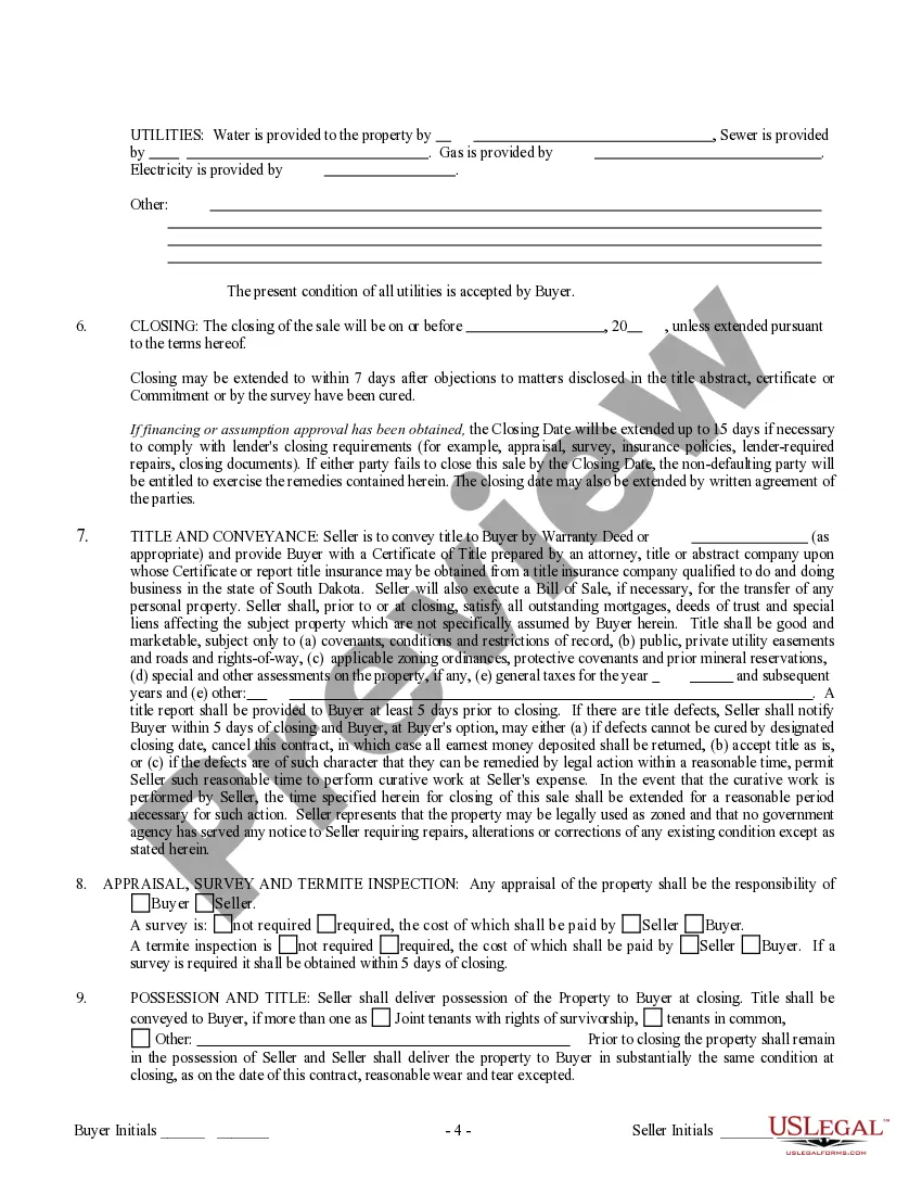 Get Contract for Sale and Purchase of Real Estate with No Broker for Residential Home Sale Agreement Preview Contract for Sale and Purchase of Real Estate with No Broker for Residential Home Sale Agreement