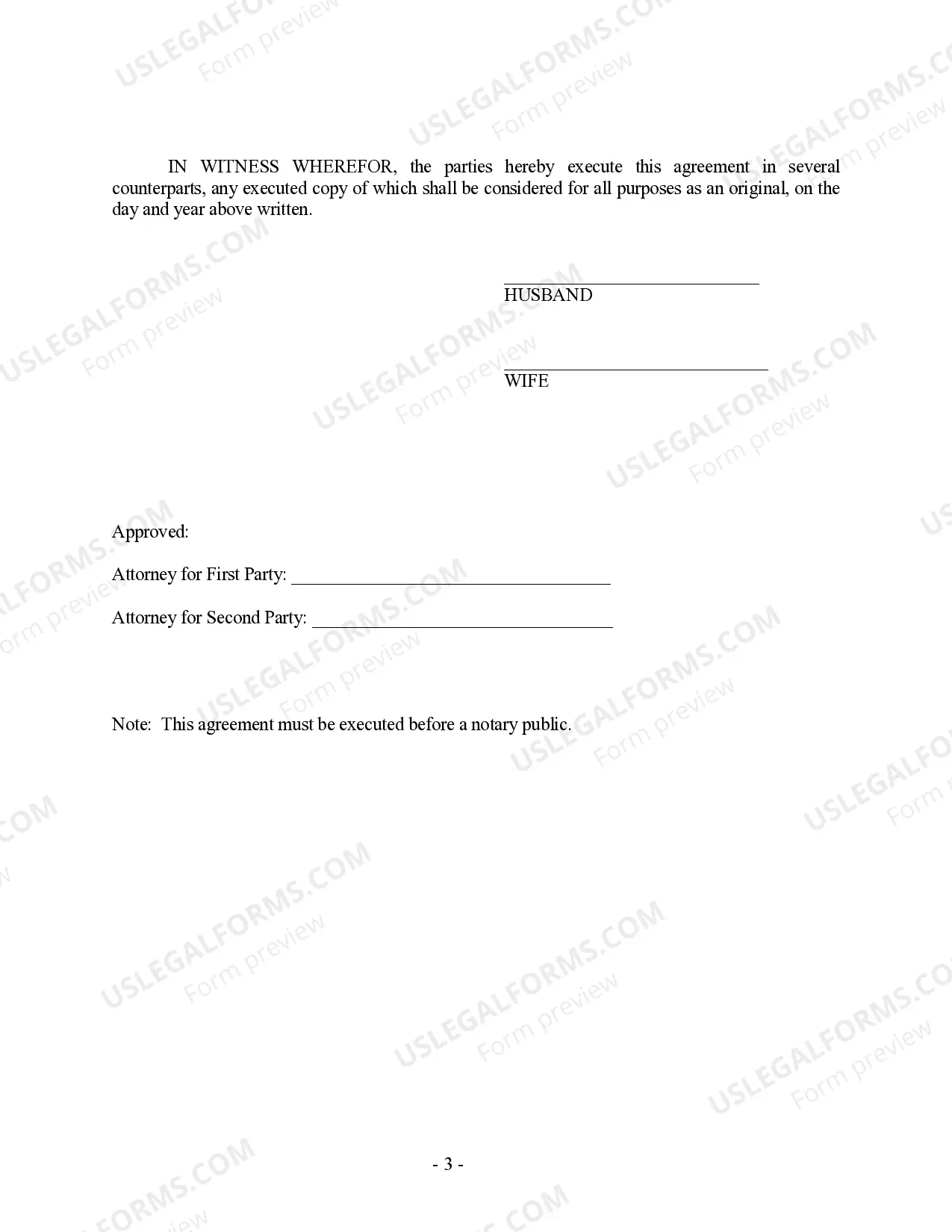 Preview Amendment to Prenuptial or Premarital Agreement