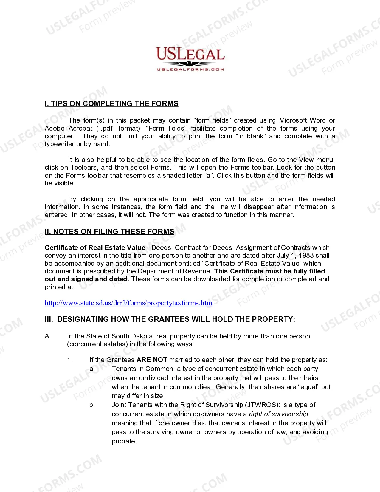 Preview Warranty Deed from Husband to Himself and Wife