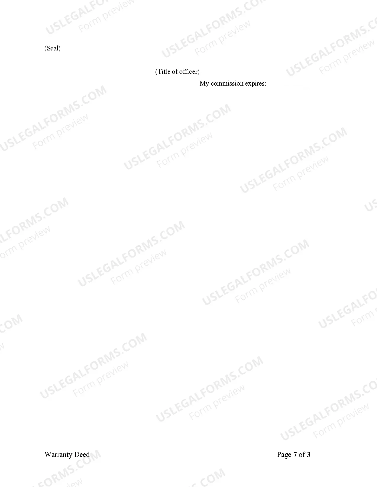 Preview Warranty Deed from Husband and Wife to Husband and Wife