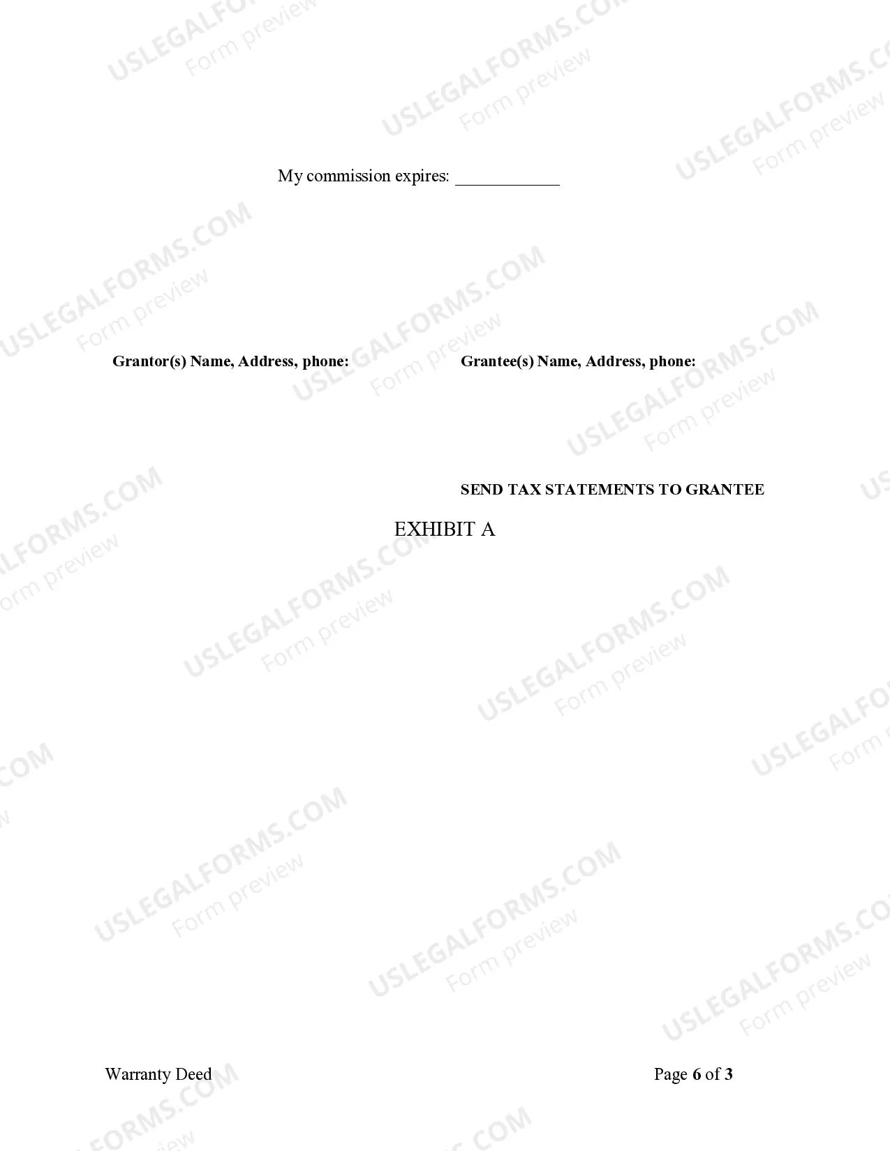 Preview Warranty Deed from Individual to Corporation