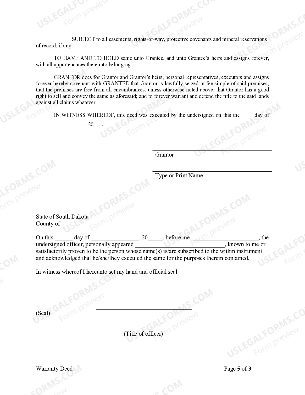 Preview Warranty Deed from Husband and Wife to Corporation