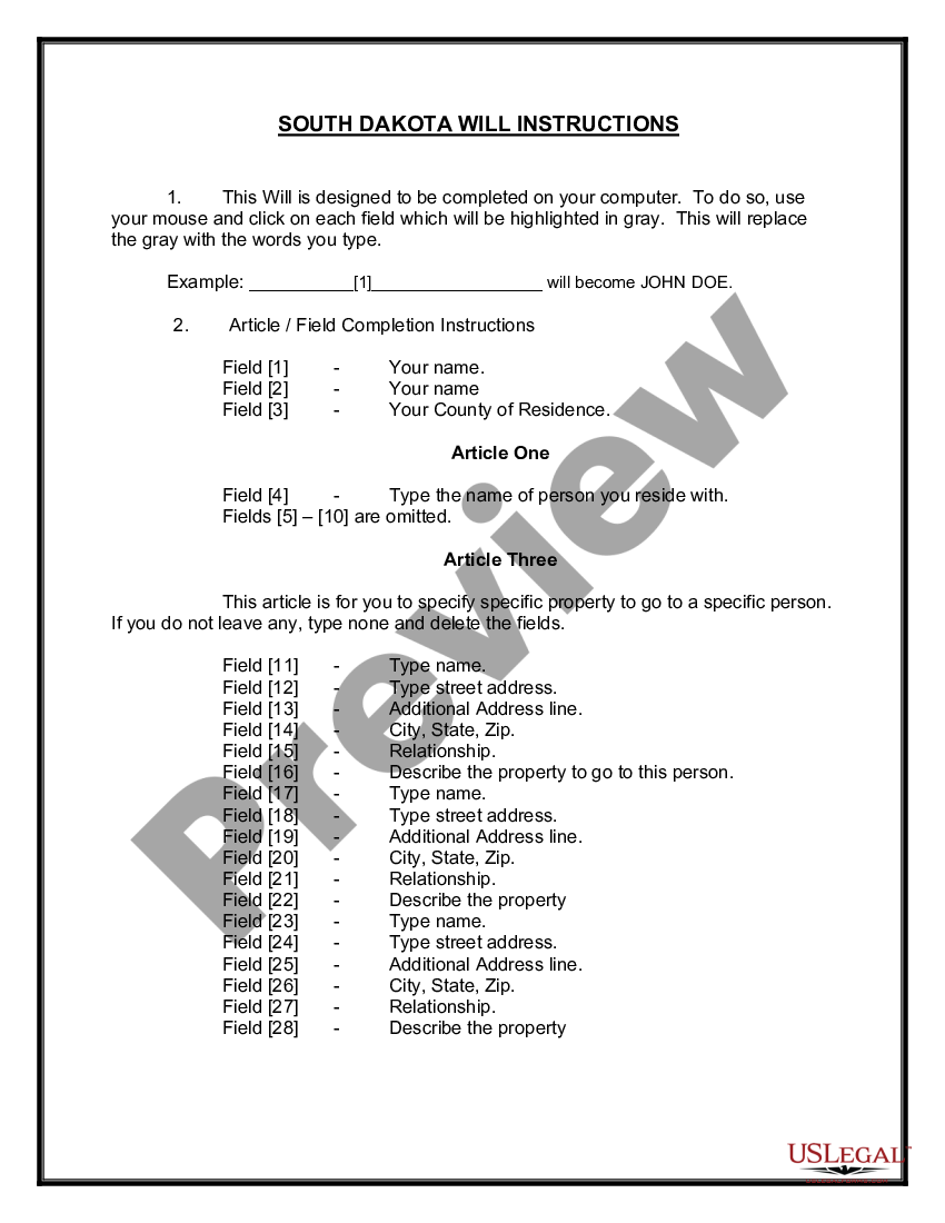 page 0 Mutual Wills containing Last Will and Testaments for Unmarried Persons living together with No Children preview