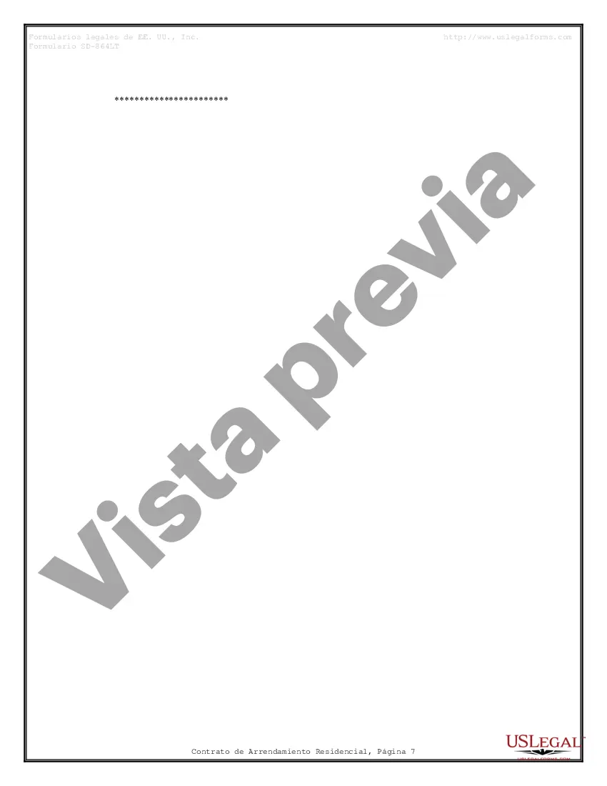 Preview Contrato de arrendamiento de alquiler residencial