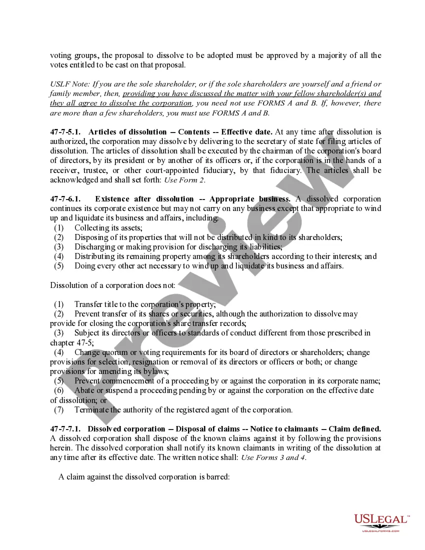 Get South Dakota Dissolution Package to Dissolve Corporation Preview South Dakota Dissolution Package to Dissolve Corporation