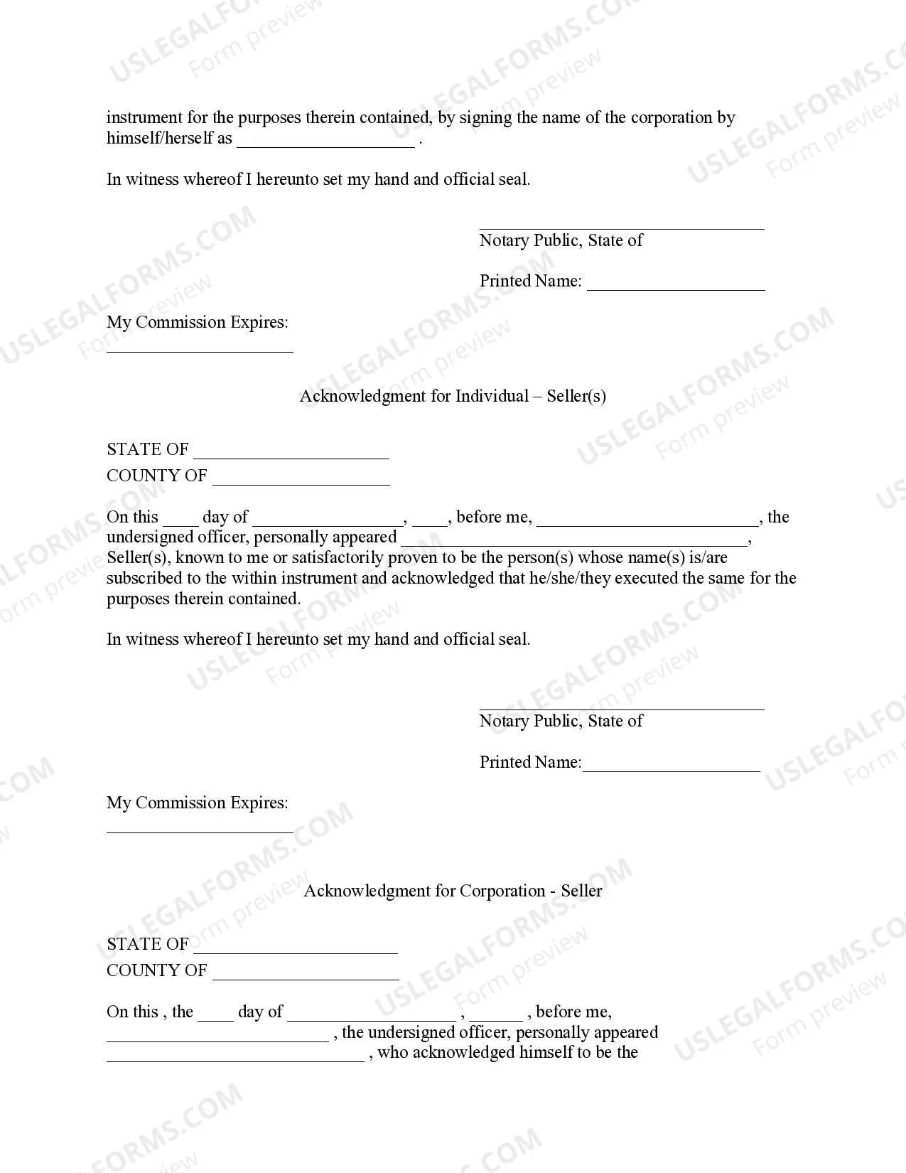 Preview South Dakota Timber Sale Contract