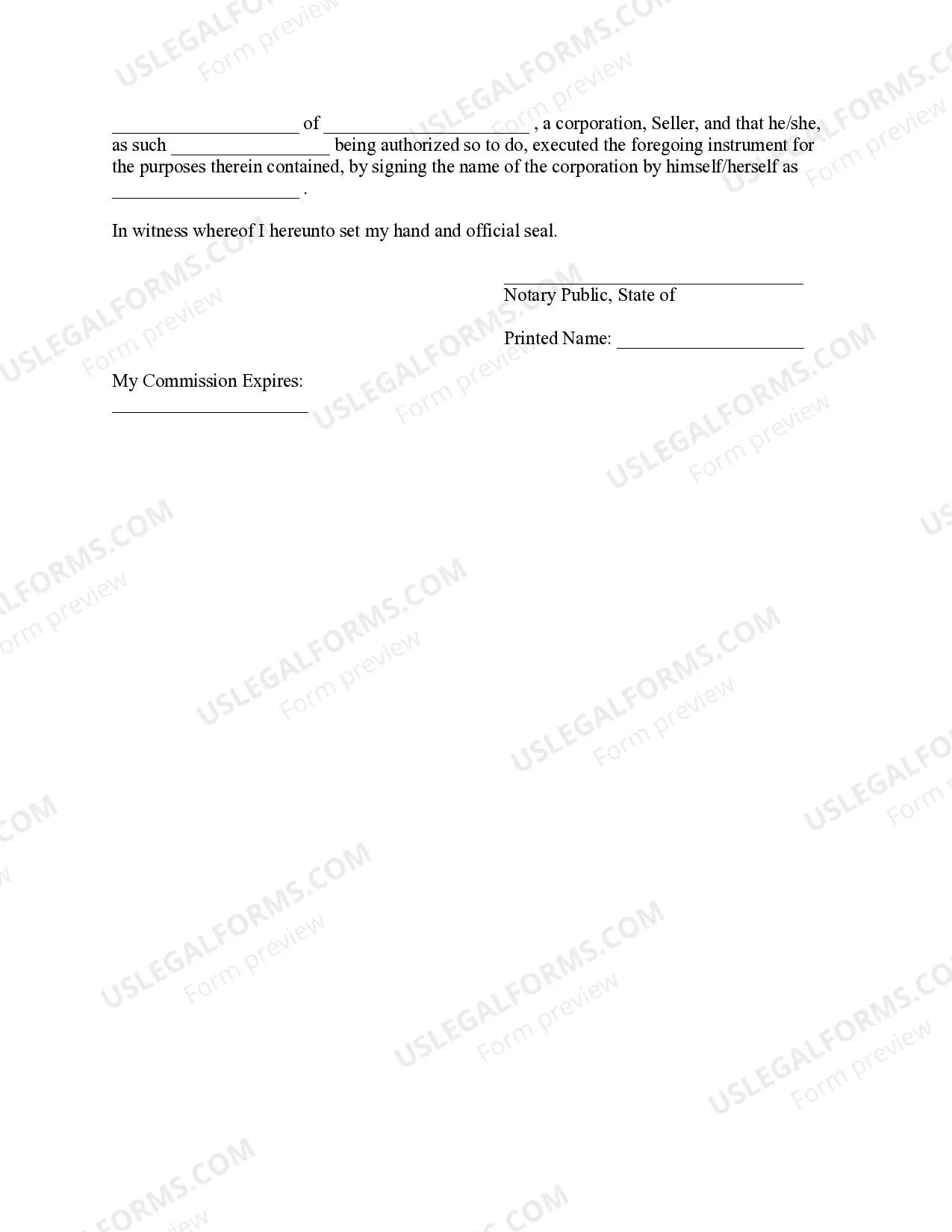 Preview South Dakota Timber Sale Contract