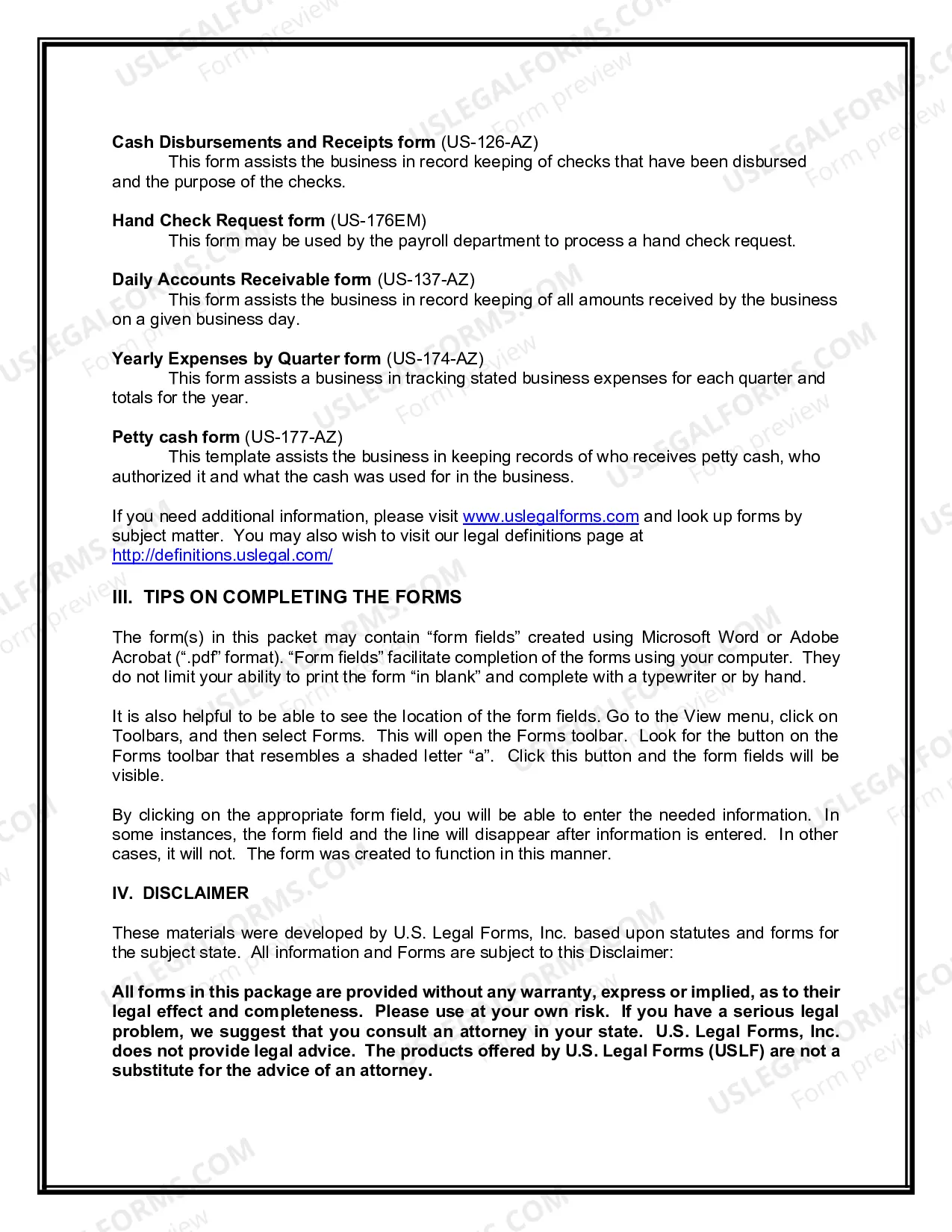 Preview South Dakota Sole Proprietorship Essential Startup Kit