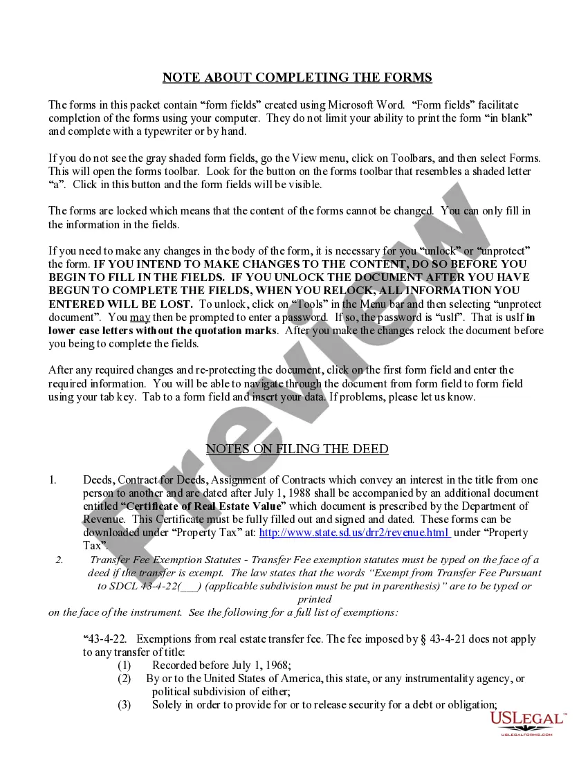 Preview Warranty Deed to Separate Property of One Spouse to Both Spouses as Joint Tenants