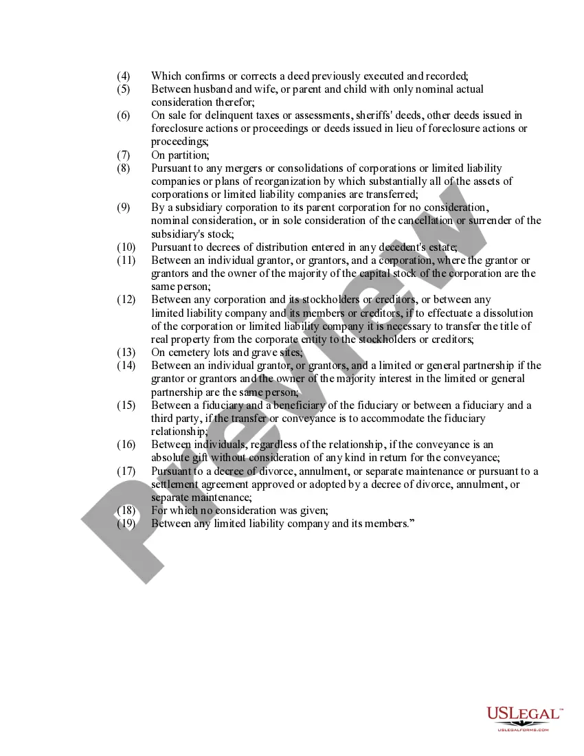 Preview Warranty Deed to Separate Property of One Spouse to Both Spouses as Joint Tenants
