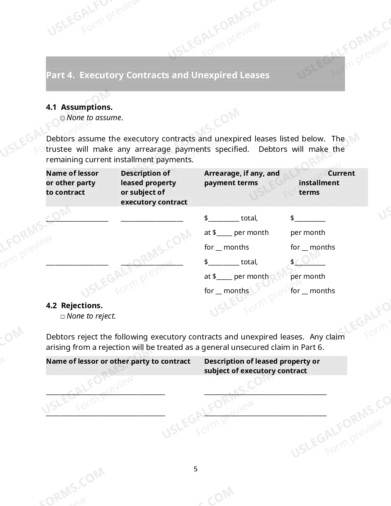 Preview New Ch 12 & 13 Joint Debtors Plan Effective Dec 1, 2017 (Word) (Select View, Edit Document)