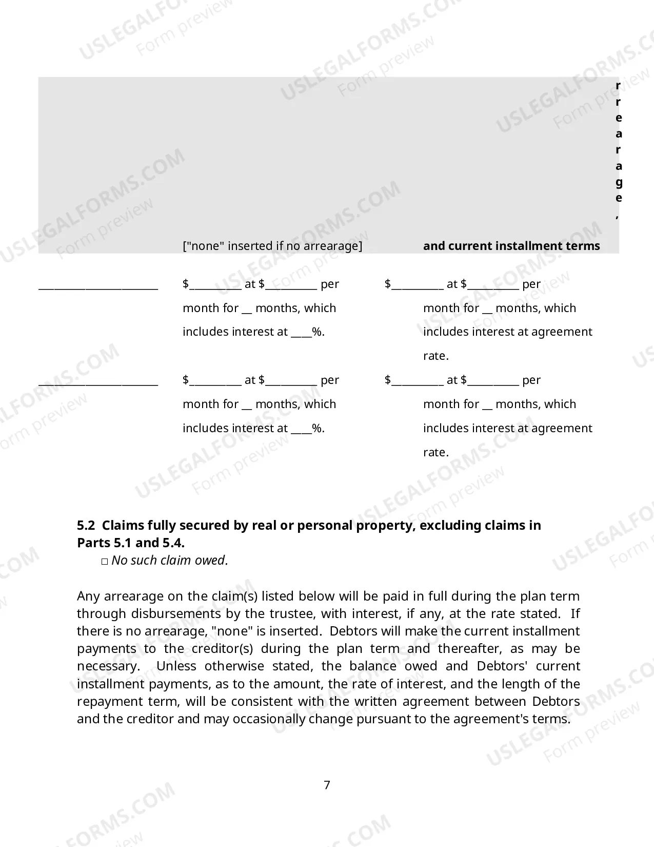 Preview New Ch 12 & 13 Joint Debtors Plan Effective Dec 1, 2017 (Word) (Select View, Edit Document)