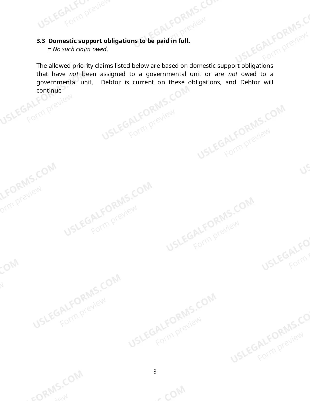Preview New Ch 12 & 13 Single Debtor Plan Effective Dec 1, 2017 (Word) (Select View, Edit Document)