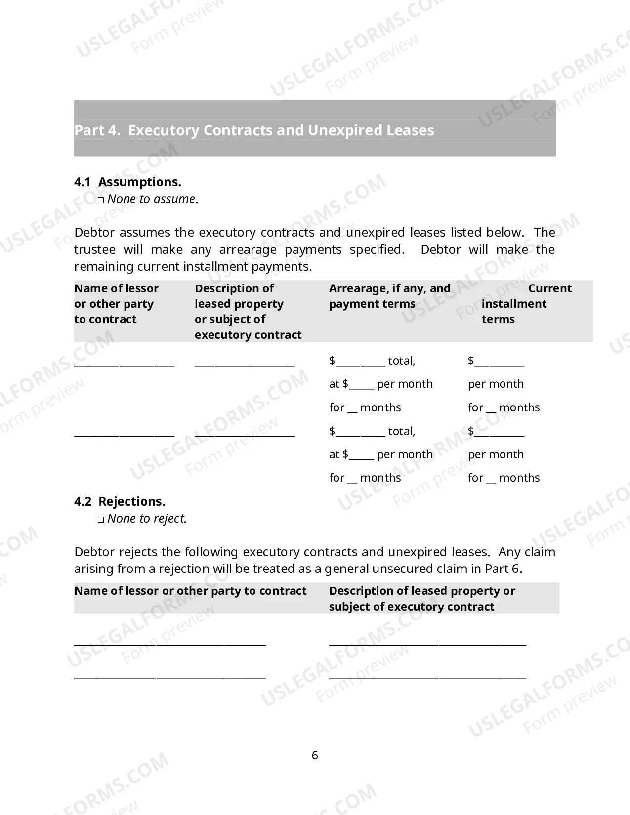 Preview New Ch 12 & 13 Single Debtor Plan Effective Dec 1, 2017 (Word) (Select View, Edit Document)