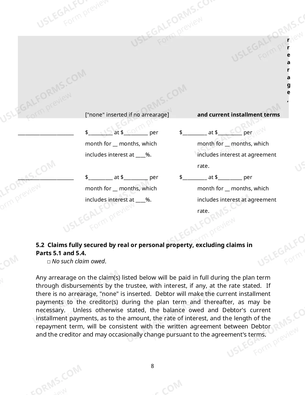 Preview New Ch 12 & 13 Single Debtor Plan Effective Dec 1, 2017 (Word) (Select View, Edit Document)