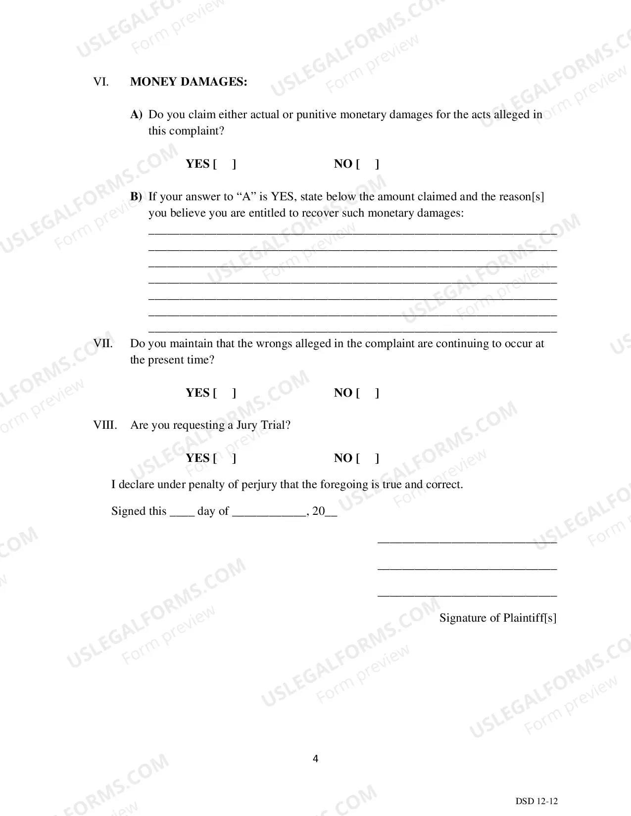 Preview Complaint