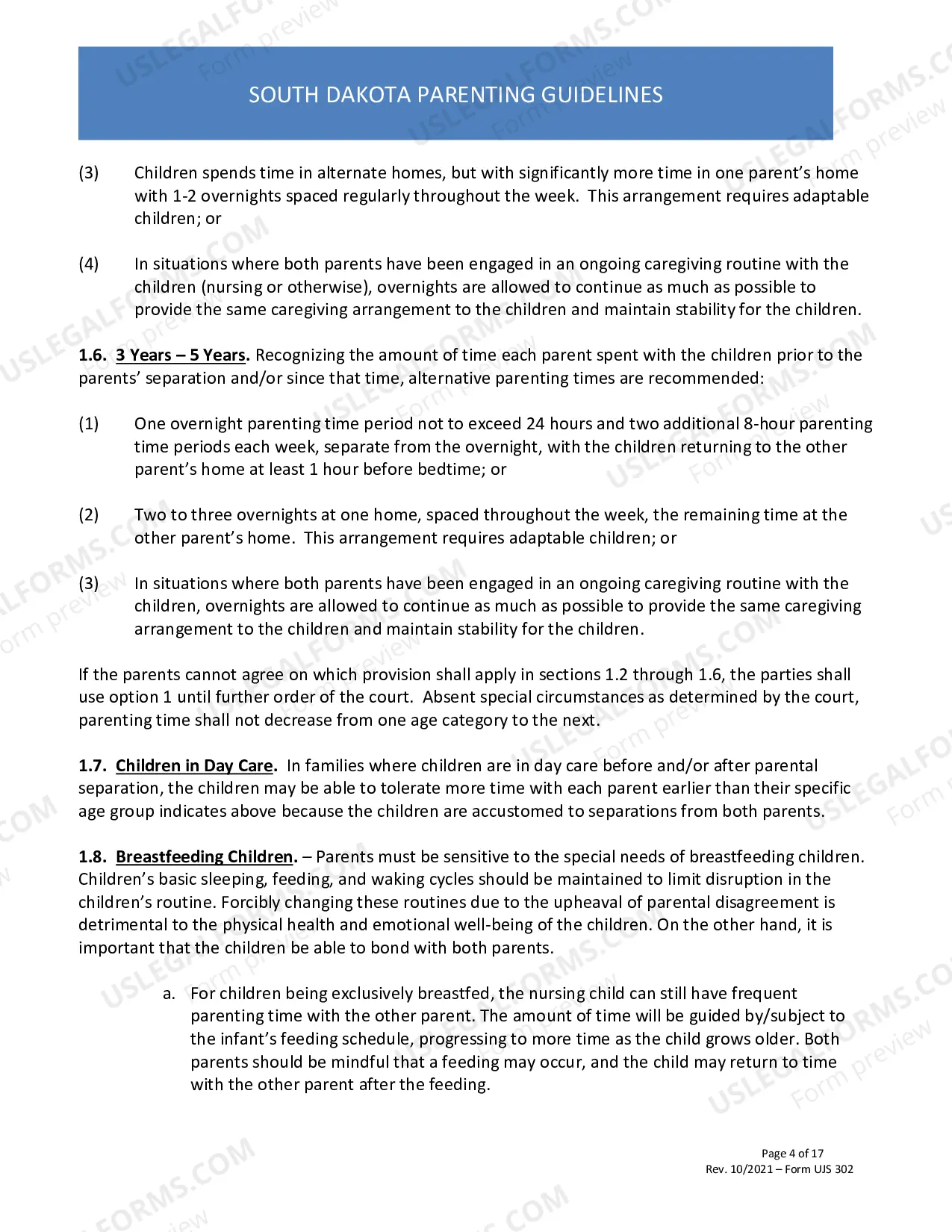 Preview Parenting Guidelines