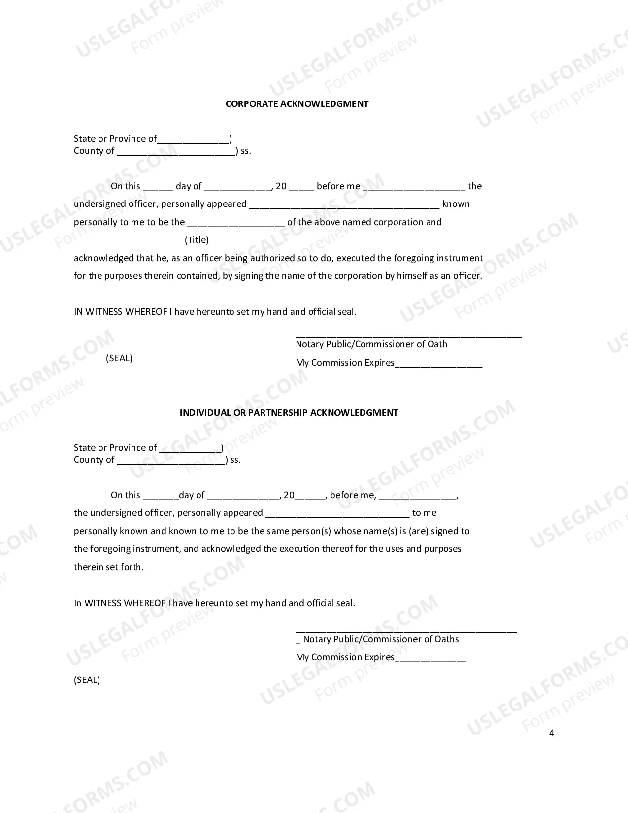 Preview Uniform Consent to Service of Process (U-2)