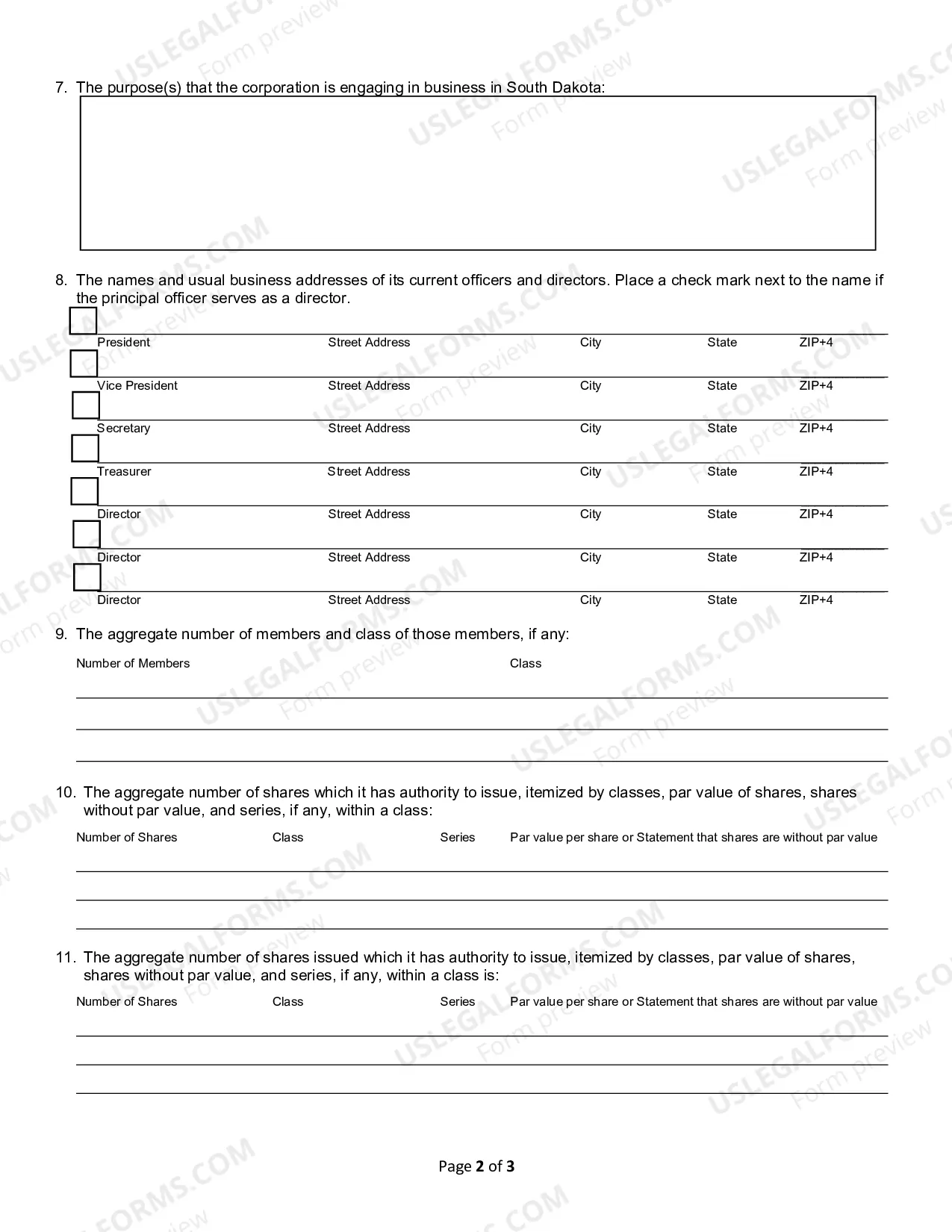 Preview Application for Certificate of Authority