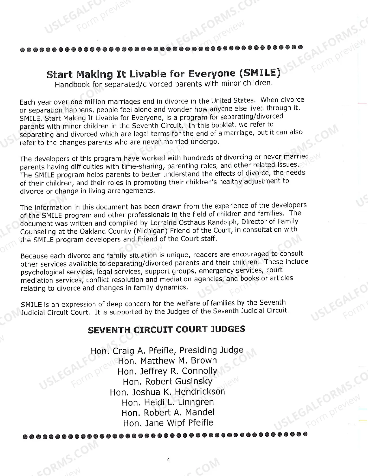 Preview SMILE Program Seventh Judicial Circuit