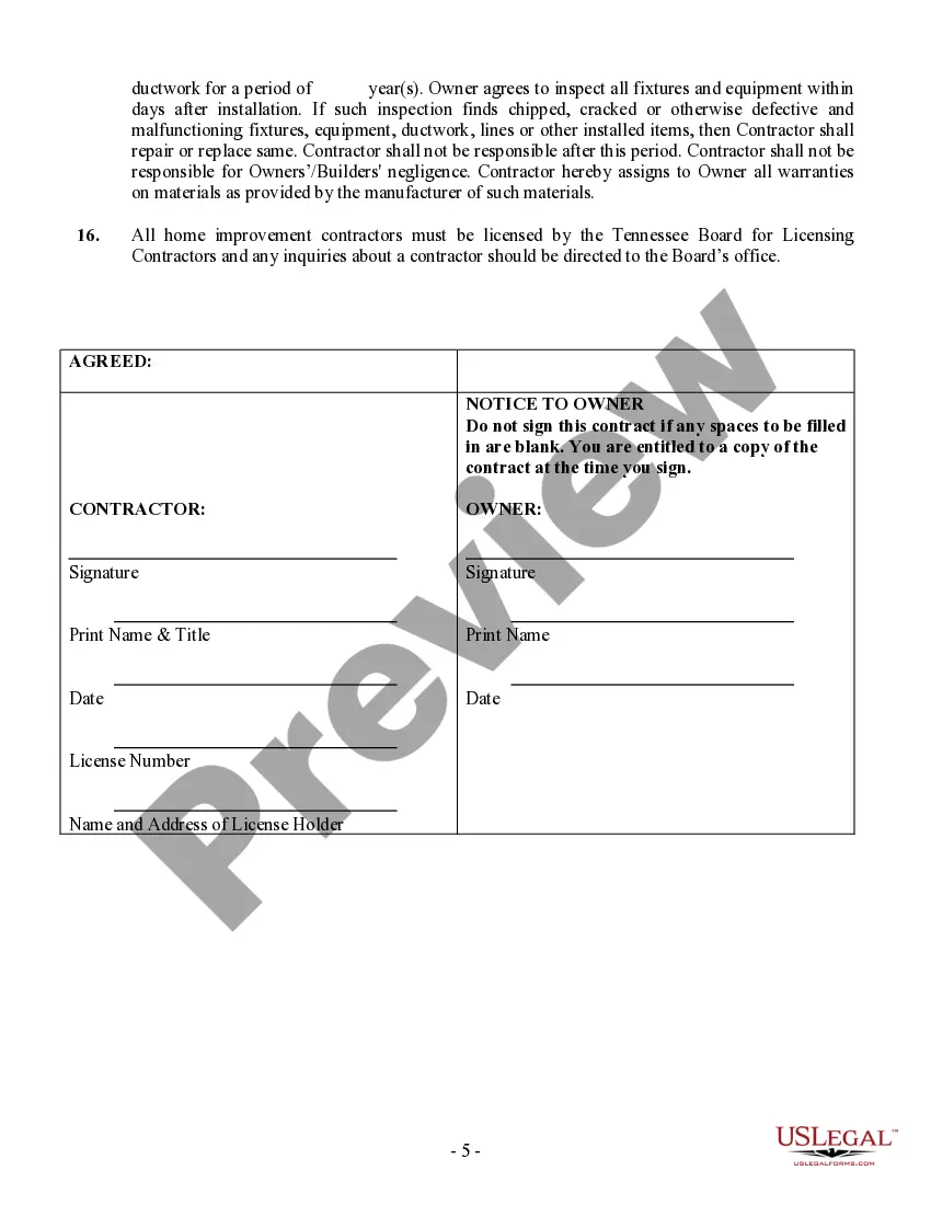 Get HVAC Contract for Contractor Preview HVAC Contract for Contractor