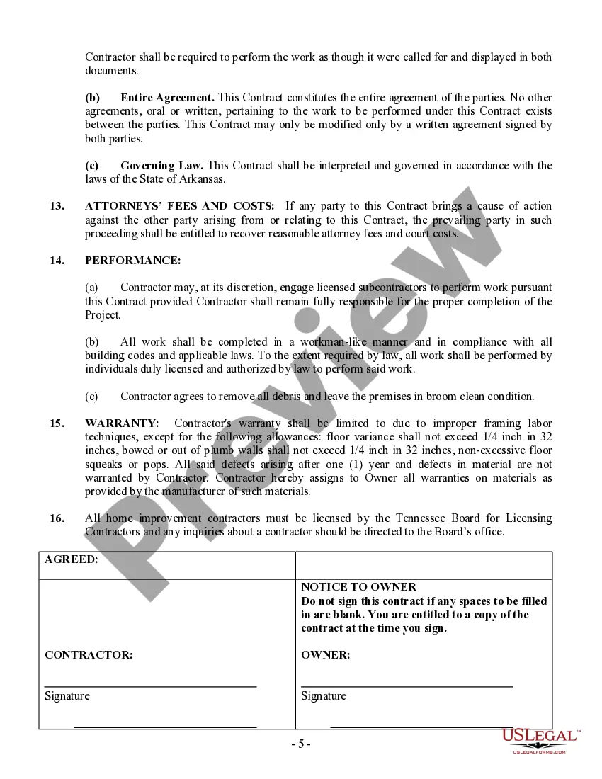 Preview Framing Contract for Contractor
