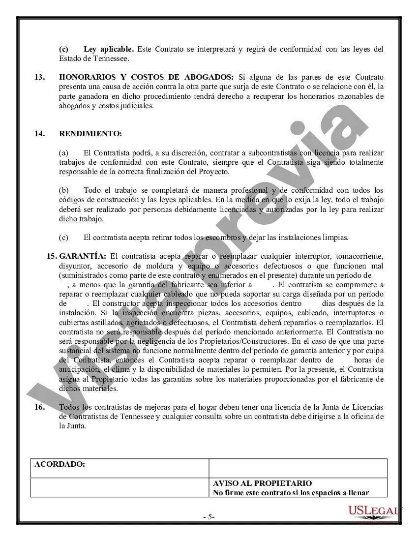 Preview Contrato Eléctrico para Contratista