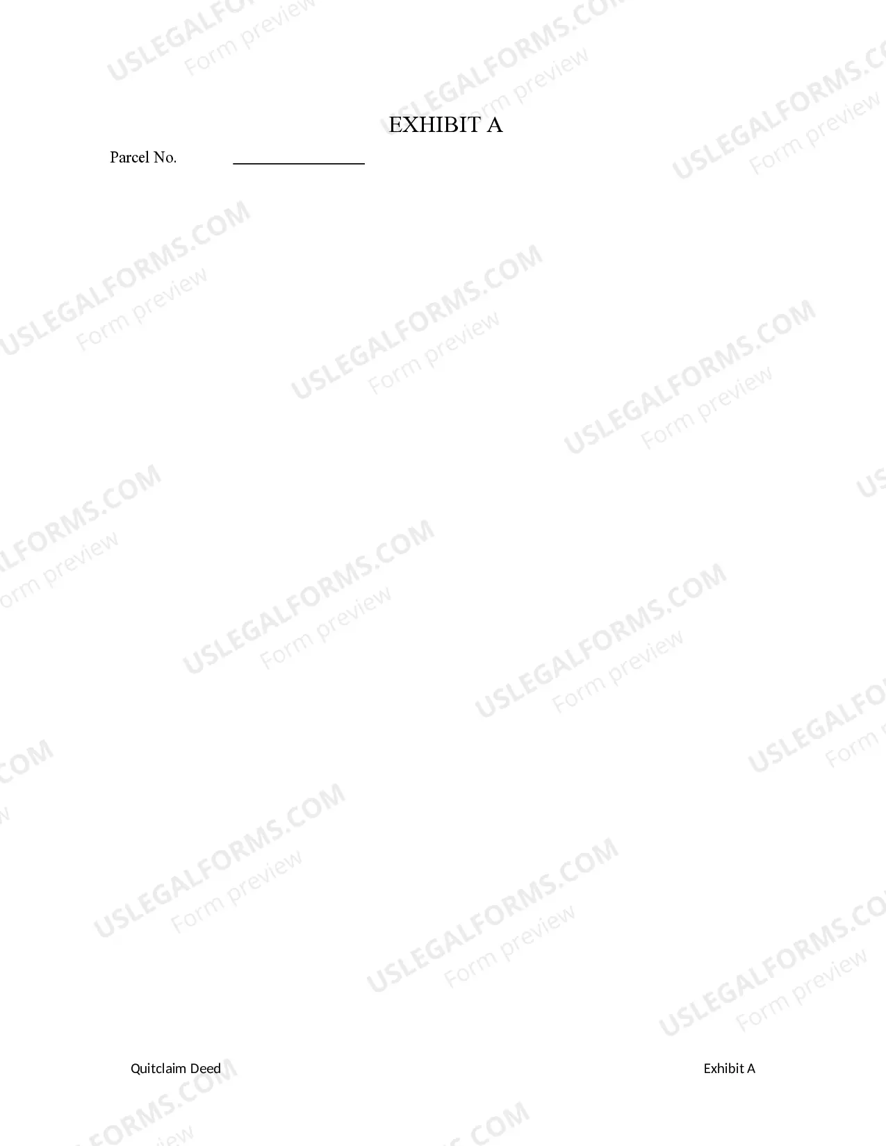 Preview Quitclaim Deed - Limited Liability Company to an Individual